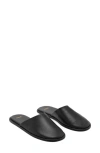 Mango Flat Mule In Black