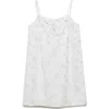 Mango Floral Embroidered Cotton Nightgown