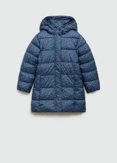 Mango Kids' Anorak In Bleu