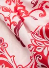 Mango Foulard Imprimé À Fleurs Rouge - Femme - Taille Unique -