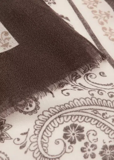 Mango Foulard Imprimé Paisley In Multi