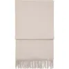 Mango Fringe Scarf In Neutral