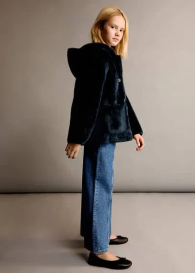 Mango Kids' Coat Blue