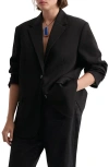 Mango Gabi Blazer In Black