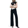 Mango Gathered Waist Jumpsuit