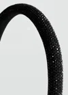 Mango Serre-tête Brillant Noir - Femme - Taille Unique -  In Black