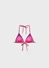Mango Haut Bikini Fuchsia - Femme - Xl -