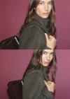 Mango Gradient Flap Bag Burgundy In Burgundy
