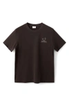 Mango Graphic T-shirt In Brown