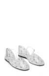 Mango Women's Eyelets Vinyl Shoes In Silver