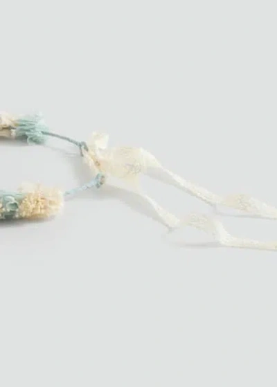 Mango Kids' Hairband Aqua Green