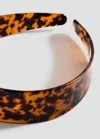 Mango Serre-tête Marron - Femme - Taille Unique -