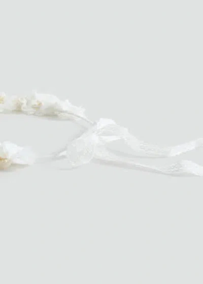 Mango Kids' Hairband White