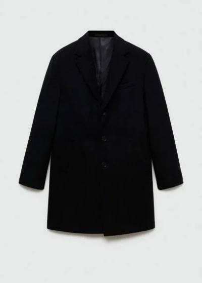 Mango Hawaiian Flowy Shirt Black In Black