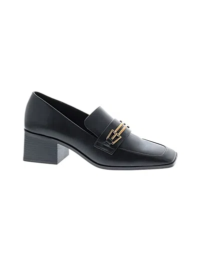 Pre-owned Mango Heels In Black