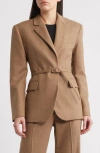 Mango Helsinki Belted Blazer