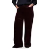 Mango High Waist Wide Leg Corduroy Jeans In Animal Print