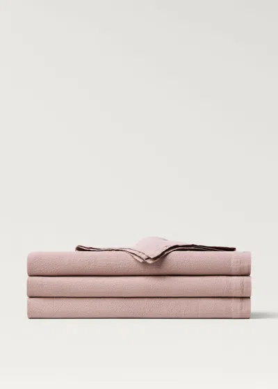 Mango Home Nappe Rose Géranium - Home - 170x250cm -