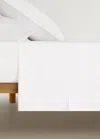 Mango Home 300-thread Cotton Percale Top Sheet For 90 Cm Bed