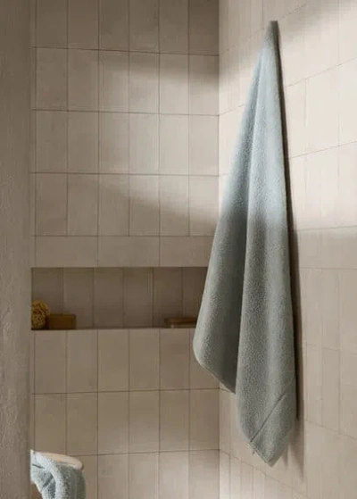 Mango Home 500gr/m2 Cotton Bath Towel 90x150cm Sky Blue