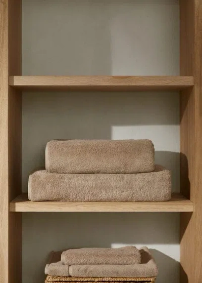 Mango Home 600gr/m2 Cotton Bath Towel 70x140cm Brown