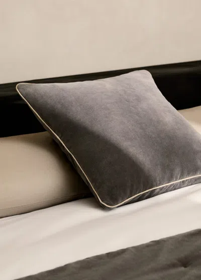 Mango Home Bed Cushion Cas Medium Grey
