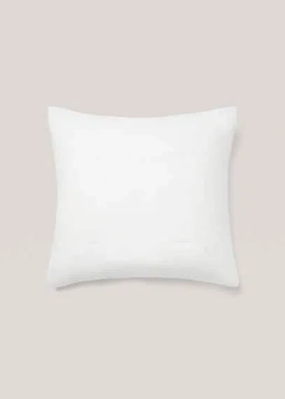 Mango Home Bed Cushion Cas White In Brown