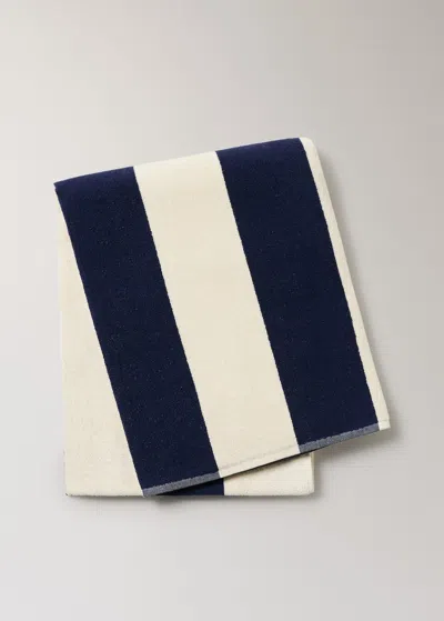 Mango Home Bicolor Kodak Striped Beach Towel Sand