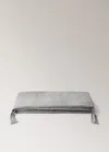 Mango Home Children's Cotton Gauze Cot Protector Grey