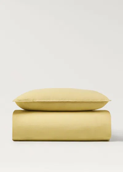 Mango Home Housse De Couet Moutarde - Home - Lit 90 Cm -  In Mustard