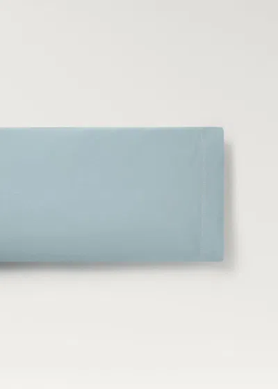 Mango Home Taie D'oreiller Enfant Coton Lavé 45x110 Cm Vert D´eau - Home - 45x110cm -  In Aqua Green