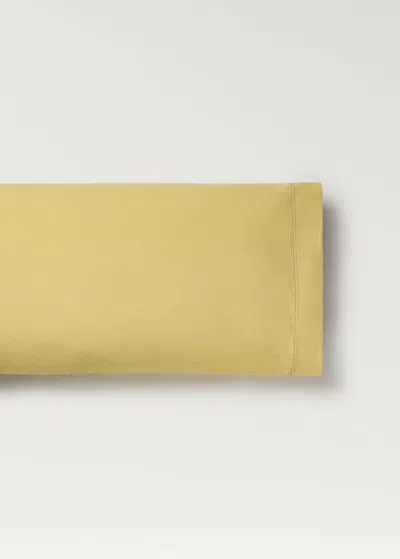 Mango Home Taie D'oreiller Enfant Coton Lavé 45x110 Cm Moutarde - Home - 45x110cm -  In Mustard