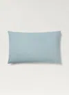 Mango Home Taie D'oreiller Enfant Coton Lavé 60x60 Cm Vert D´eau - Home - 50x75cm -  In Aqua Green