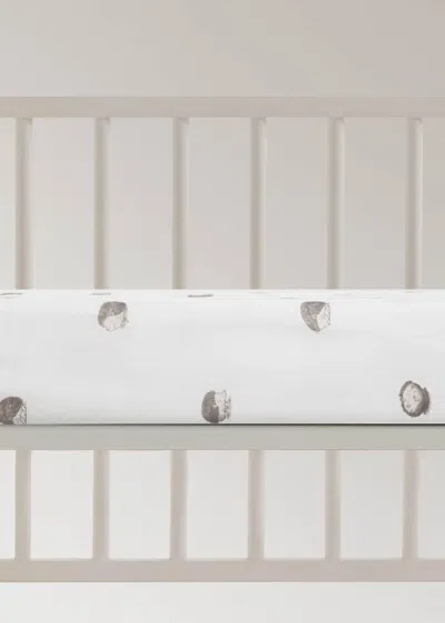 Mango Home Cot Fitted Shee White