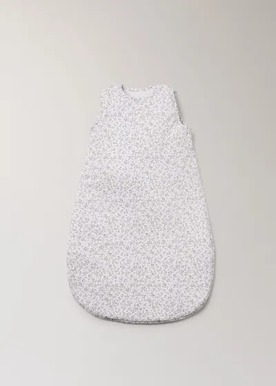 Mango Home Cotton Baby Carrier Bag With Mini-flower Print White