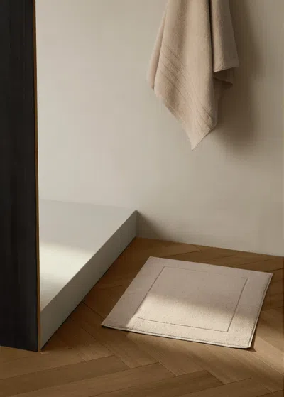 Mango Home Tapis De Bain En Coton Sable - Home - 50x70cm -