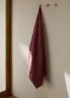 Mango Home Serviette De Bain Coton Fraise - Home - 90x150cm -