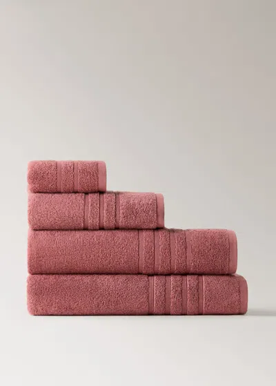 Mango Home Serviette De Bain Coton Fraise - Home - 70x140cm -