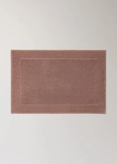 Mango Home Cotton Garment Dyed Bath Rug Pink