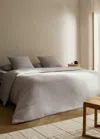 Mango Home Cotton Gauze Duvet Cover For 150/160 Cm Bed Grey