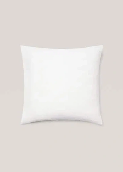 Mango Home Cotton Gauze Pillowcase 60x60cm Off White In Gold
