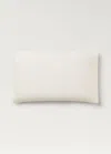 Mango Home Cotton Percale Pillow Cover Texture 50x75 Cm Ecru