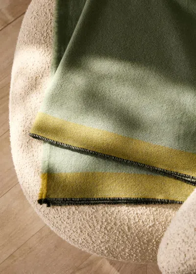 Mango Home Couverture/plai Citron Vert - Home - 130x180cm -