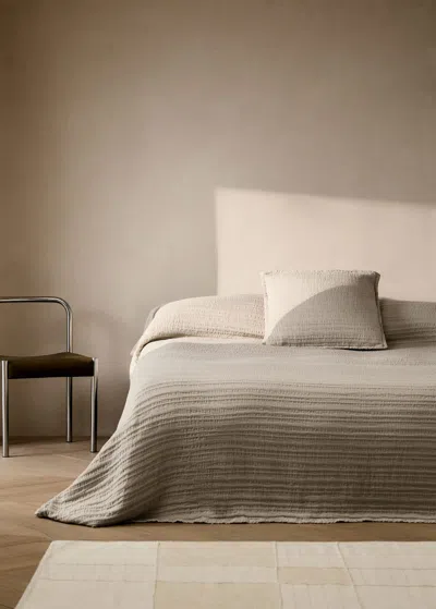 Mango Home Couvre-lit Beige - Home - Lit 130/140/150 Cm -