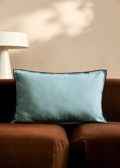 Mango Home Cushion Case Aqua Green