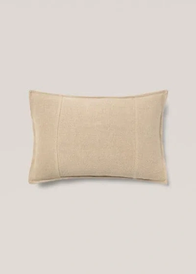 Mango Home Cushion Case Beige In Neutral