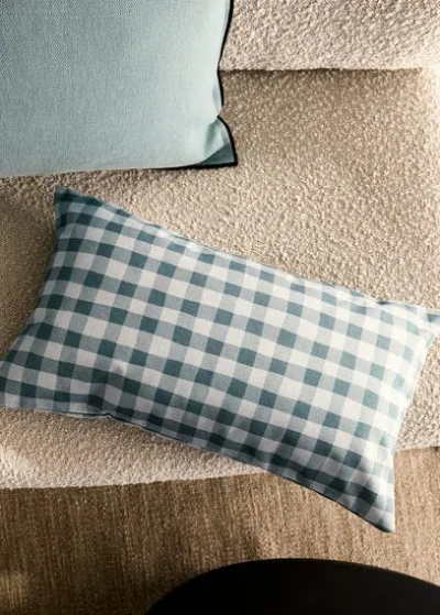 Mango Home Cushion Case Blue