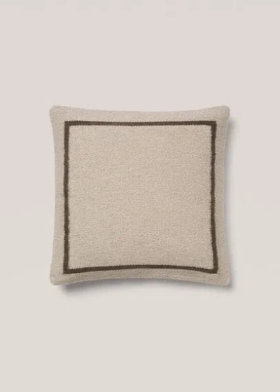 Mango Home Cushion Case Brown In Neutral