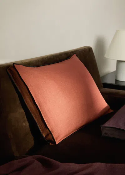 Mango Home Cushion Case Burnt Orange
