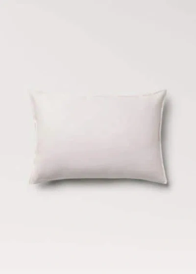 Mango Home Cushion Case Ecru In White